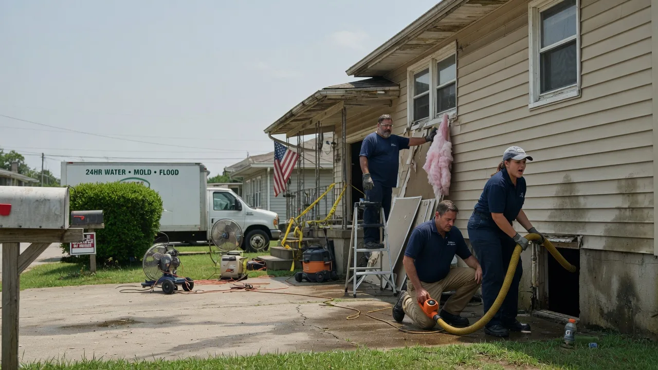 Water Damage Repair in Anson, TX near me